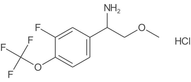 (S)-1-(3-氟-4-(三氟甲氧基)苯基)-2-甲氧基-1-胺盐酸盐