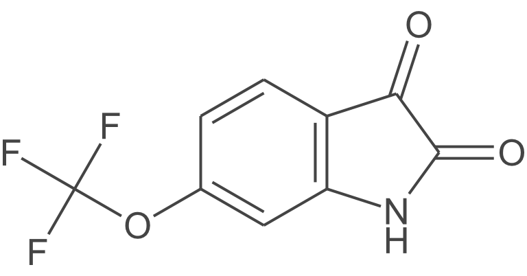 6-三氟甲氧基吲哚-2,3-二酮