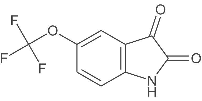 5-三氟甲氧基吲哚-2,3-二酮