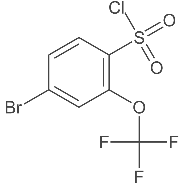 4-溴-2-(三氟甲氧基)苯磺酰氯