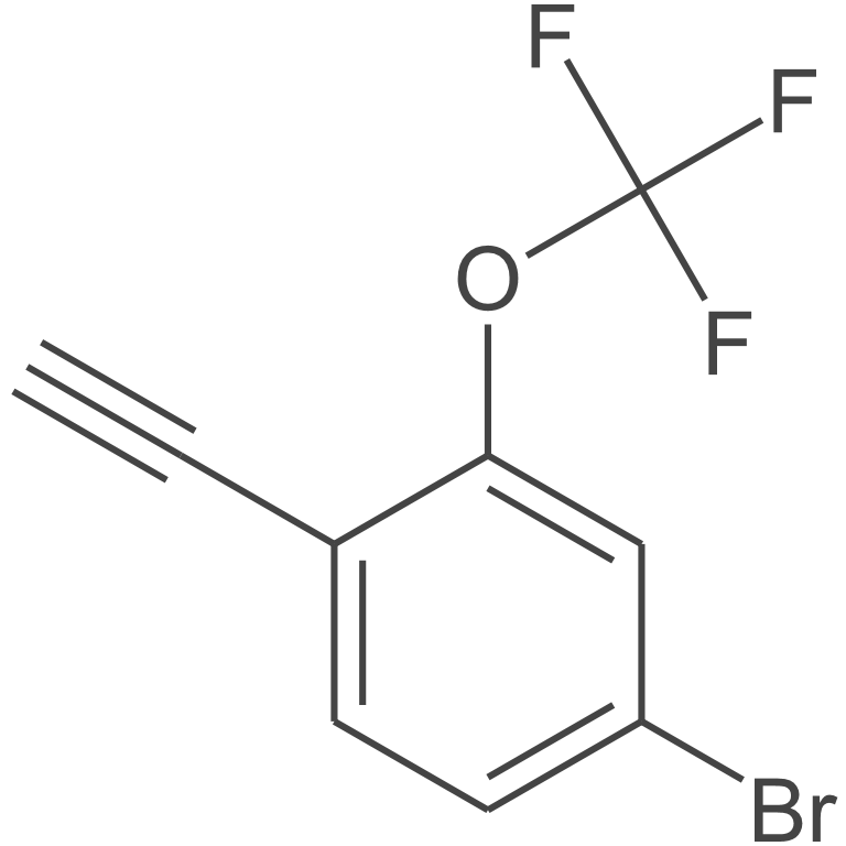 4-溴-1-乙炔基-2-(三氟甲氧基)苯