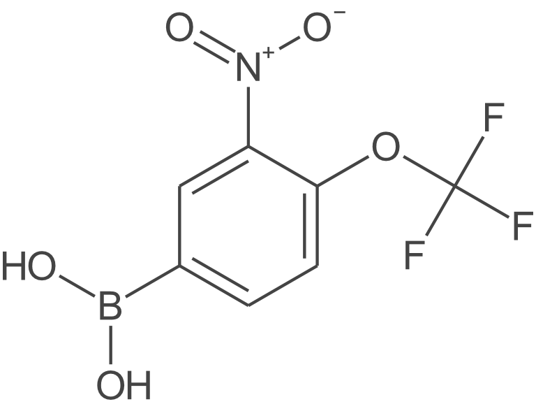3-硝基-4-(三氟甲氧基)苯基硼酸