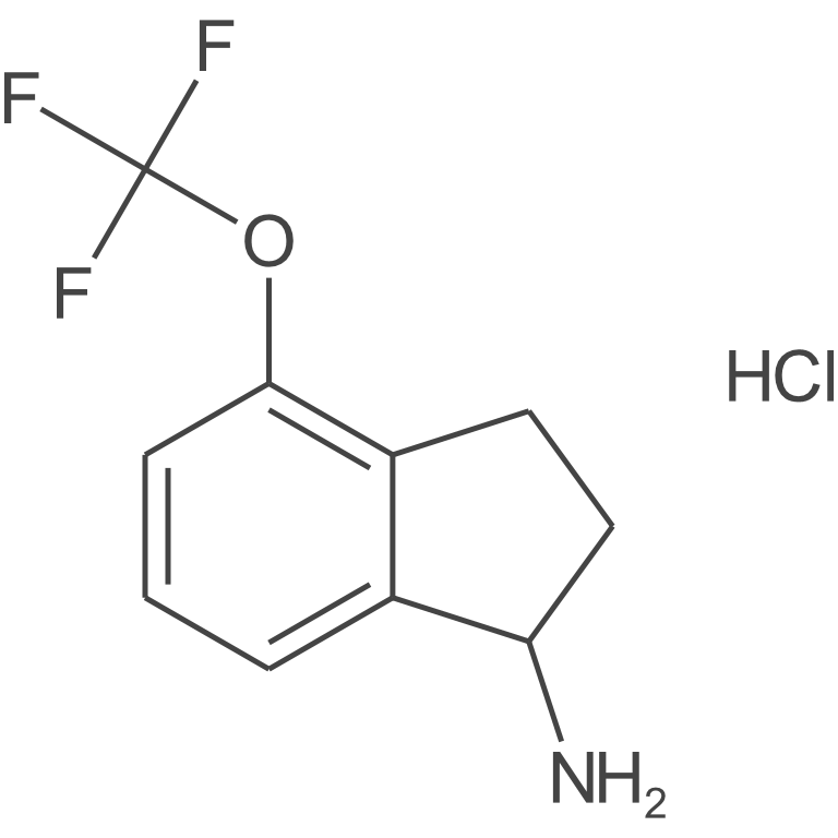4-(三氟甲氧基)-2,3-二氢-1H-茚-1-胺盐酸盐
