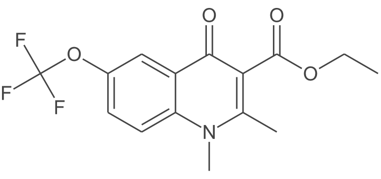 1,2-二甲基-4-氧代-6-(三氟甲氧基)-1,2,3,4-四氢喹啉-3-羧酸乙酯