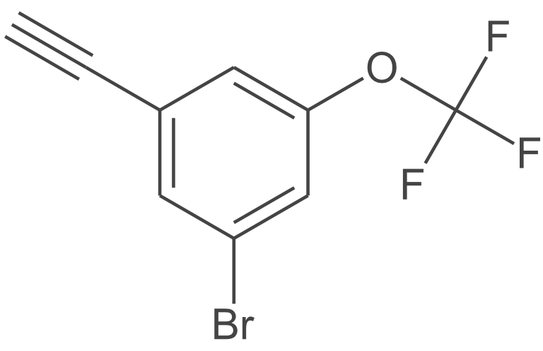 1-溴-3-乙炔基-5-(三氟甲氧基)苯