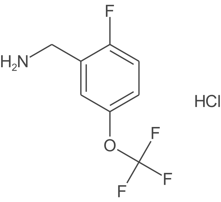 (2-氟-5-(三氟甲氧基)苯基)甲胺盐酸盐