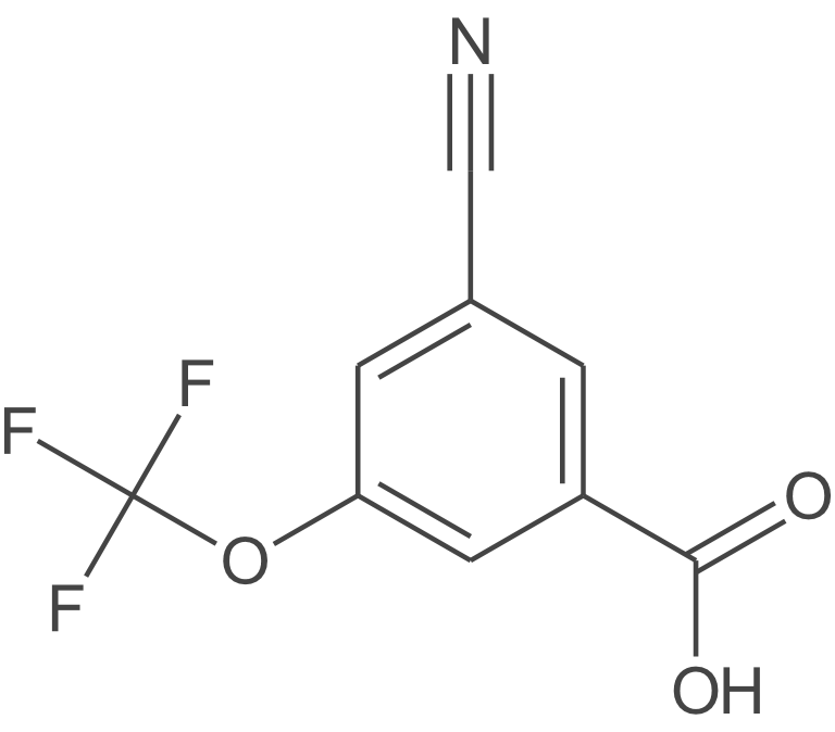3-氰基-5-(三氟甲氧基)苯甲酸