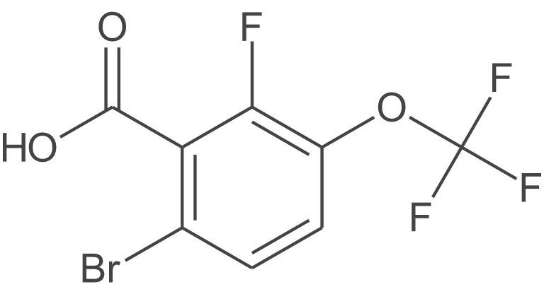 6-溴-2-氟-3-(三氟甲氧基)苯甲酸