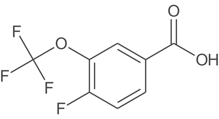 4-氟-3-(三氟甲氧基)苯甲酸
