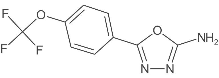 5-[4-(三氟甲氧基)苯基]-1,3,4-噁二唑-2-胺
