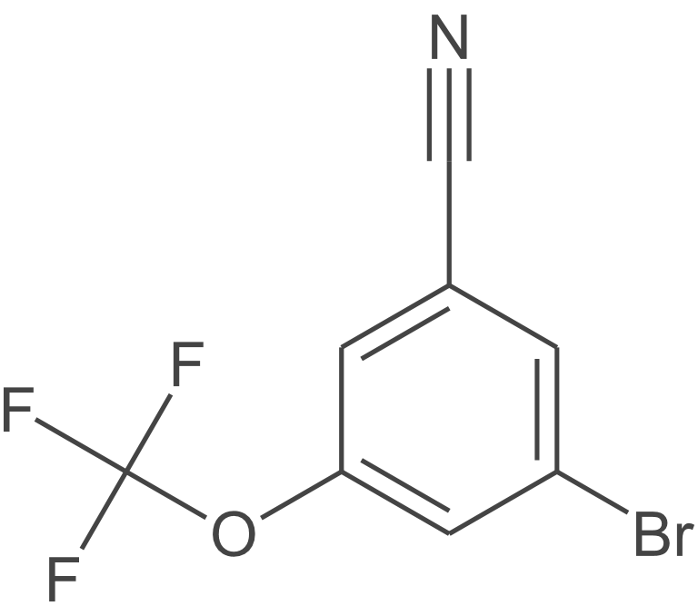 3-溴-5-(三氟甲氧基)苄腈