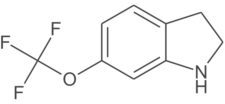 6-三氟甲氧基吲哚啉