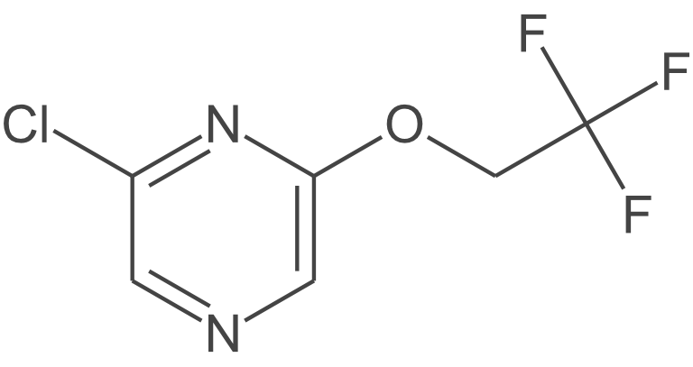 2-氯-6-(2,2,2-三氟乙氧基)吡嗪