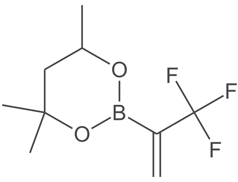 4,4,6-三甲基-2-(3,3,3-三氟丙-1-烯-2-基)-1,3,2-二氧杂硼杂环戊烷