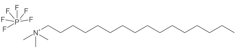 十六烷基三甲基铵六氟磷酸盐