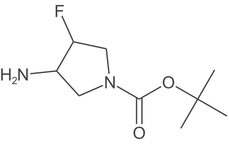 (3S,4S)-3-氨基-4-氟-1-吡咯烷甲酸叔丁酯