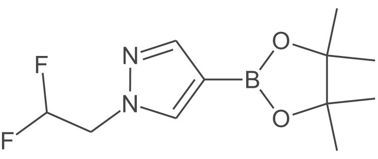 1-(2,2-二氟乙基)-4-(四甲基-1,3,2-二氧硼杂环戊烷-2-基)-1H-吡唑