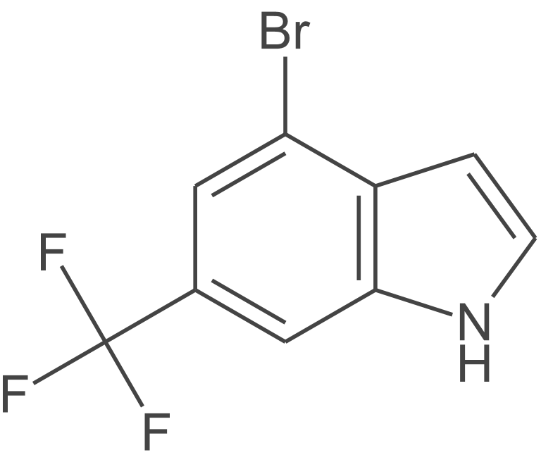 4-溴-6-三氟甲基-1H-吲哚