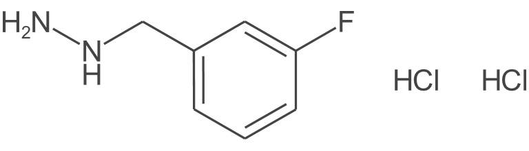 (3-氟苄基)肼二盐酸盐