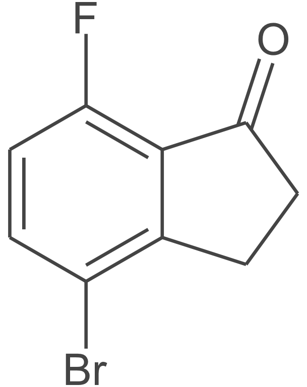 4-溴-7-氟茚酮