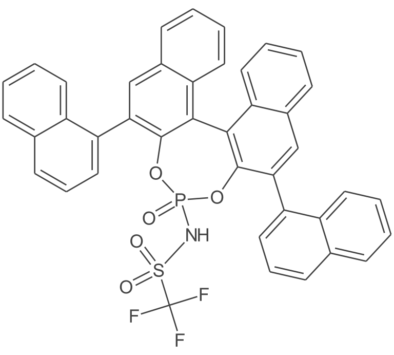 N-[(11bR)-2,6-二-1-萘基-4-氧化萘并[2,1-d:1',2'-f][1,3,2]二氧杂膦-4-基]-1,1,1-三氟甲烷