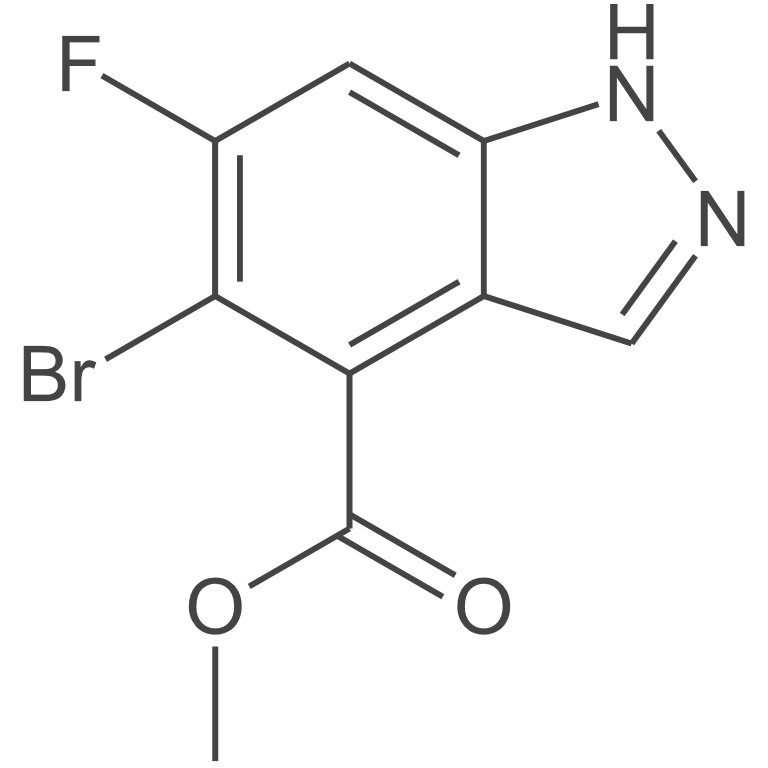 5-溴-6-氟-1H-吲唑-4-羧酸甲酯