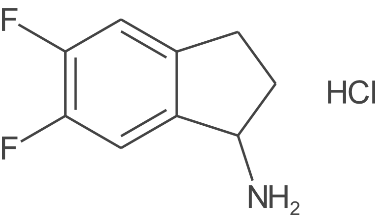 (S)-5,6-二氟-2,3-二氢-1H-茚-1-胺盐酸盐