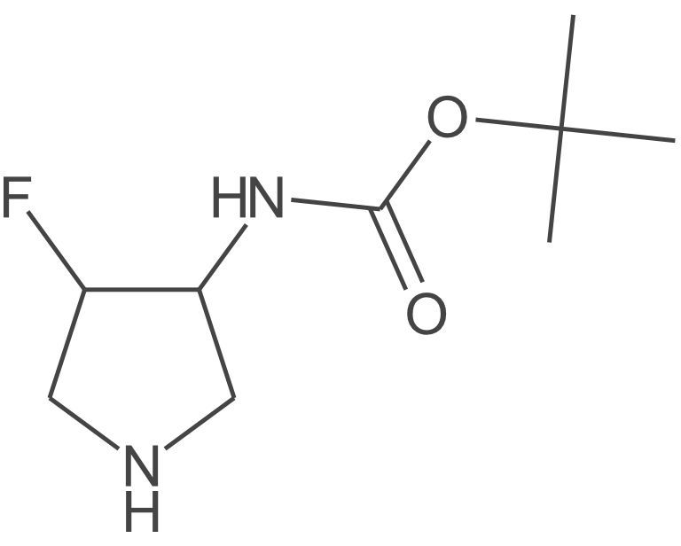 ((3R,4S)-4-氟吡咯烷-3-基)氨基甲酸叔丁酯