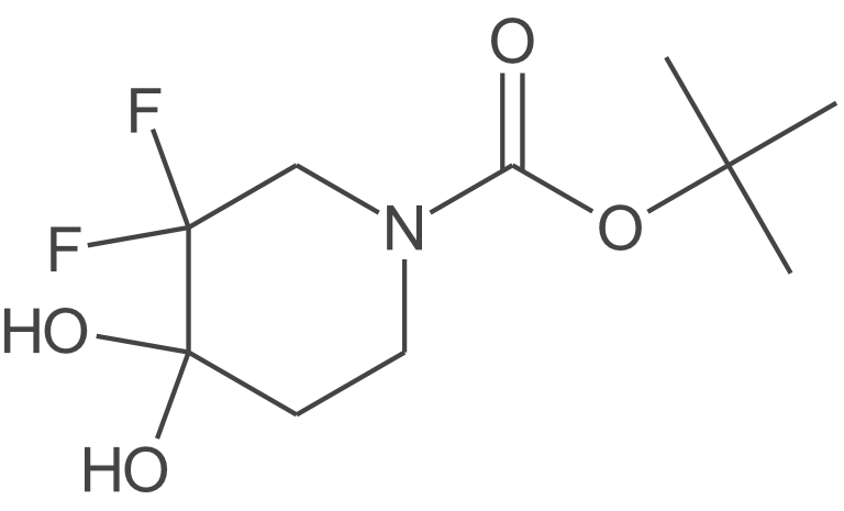 3,3-二氟-4,4-二羟基哌啶-1-羧酸叔丁酯