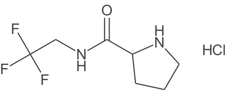 N-(2,2,2-三氟乙基)吡咯烷-2-甲酰胺盐酸盐