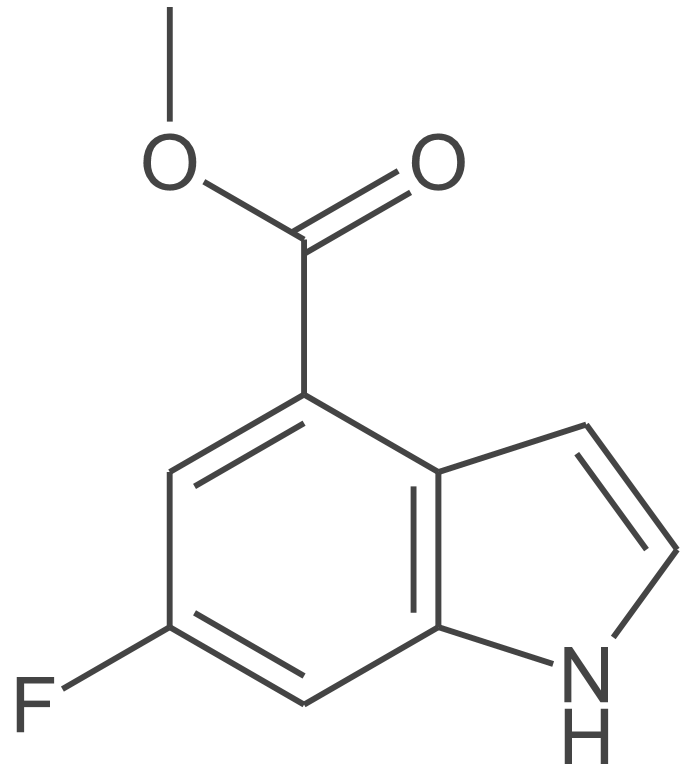6-氟-1H-吲哚-4-甲酸甲酯