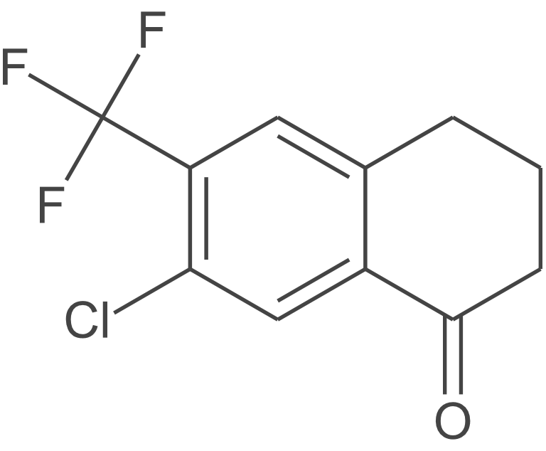 7-氯-6-(三氟甲基)-3,4-二氢萘-1(2H)-酮