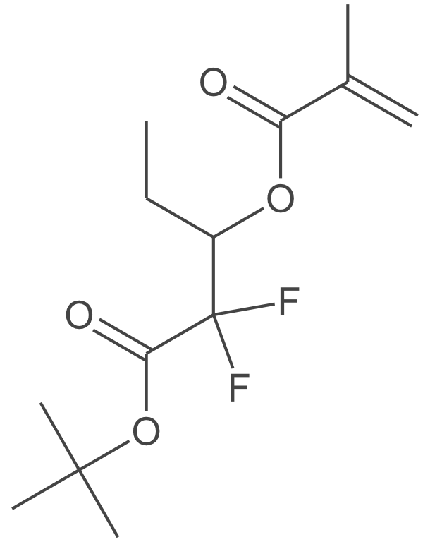 2,2-二氟-3-(甲基丙烯酰氧基)戊酸叔丁酯