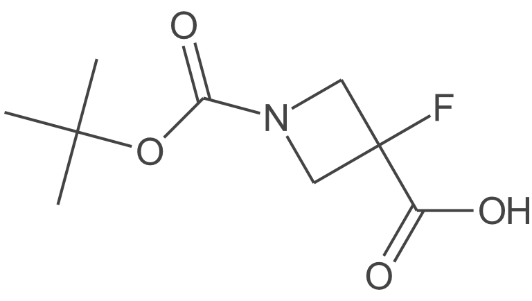 1-(叔丁氧基羰基)-3-氟氮杂丁烷-3-羧酸