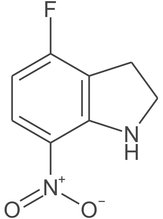 4-氟-7-硝基二氢吲哚