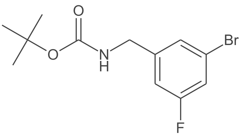 3-溴-5-氟苄基氨基甲酸叔丁酯