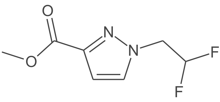 1-(2,2-二氟乙基)-1H-吡唑-3-羧酸甲酯