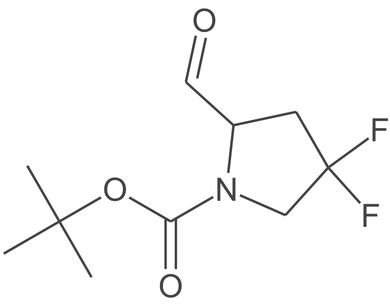 (2S)-4,4-二氟-2-甲酰基吡咯烷-1-羧酸叔丁酯