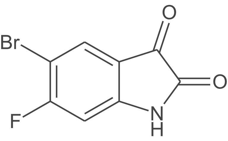 5-溴-6-氟-1H-吲哚-2,3-二酮