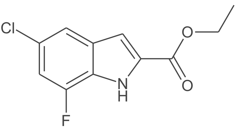 5-氯-7-氟-1H-吲哚-2-羧酸乙酯