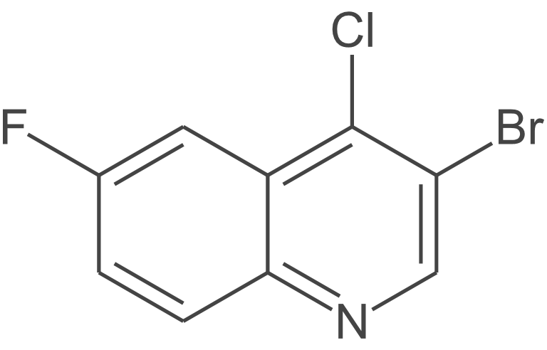 3-溴-4-氯-6-氟喹啉