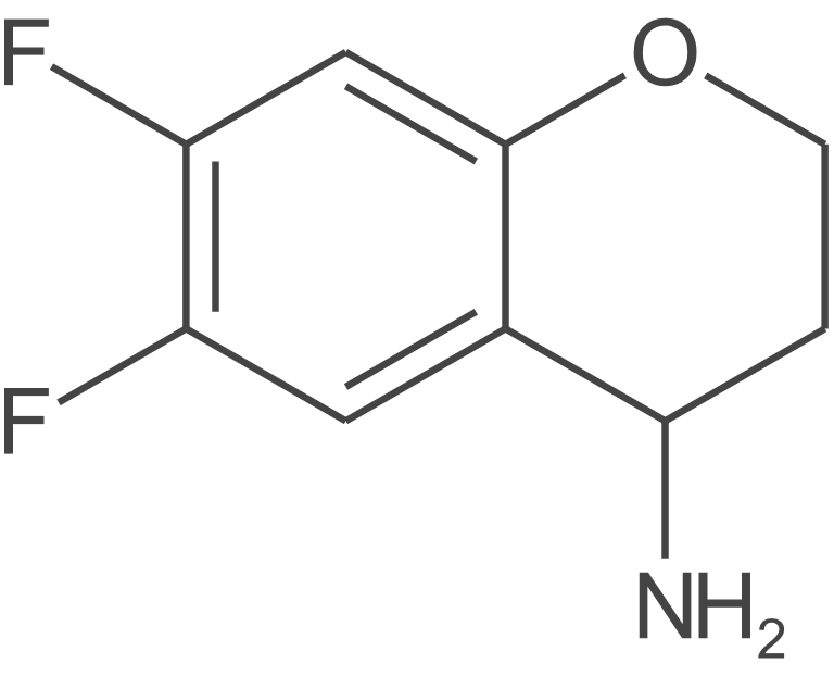 (S)-6,7-二氟-4-胺
