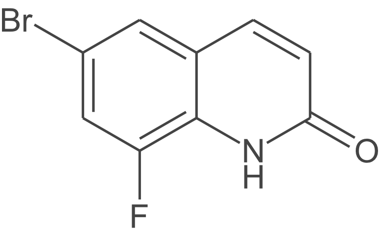 6-溴-8-氟喹啉-2(1H)- 酮