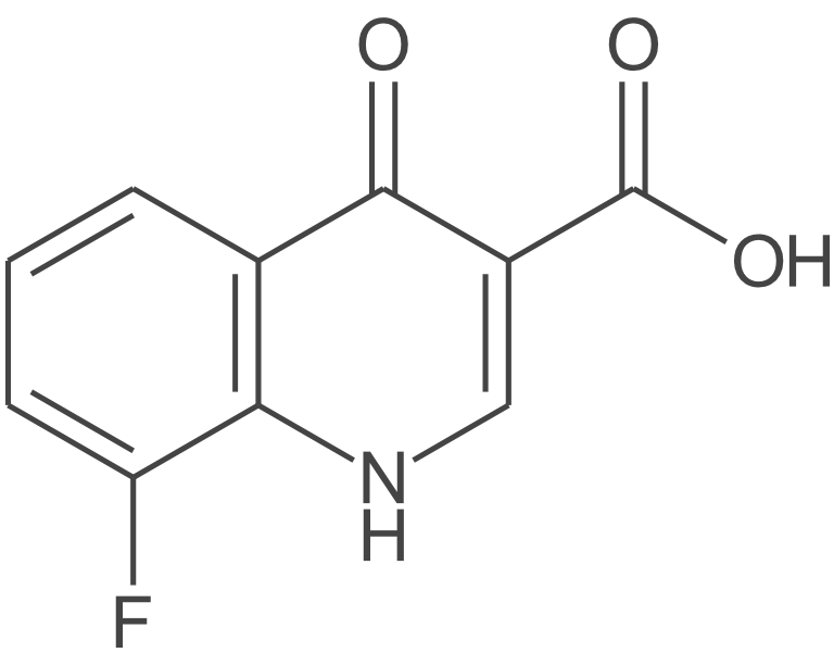 4-羟基-8-氟喹啉-3-甲酸