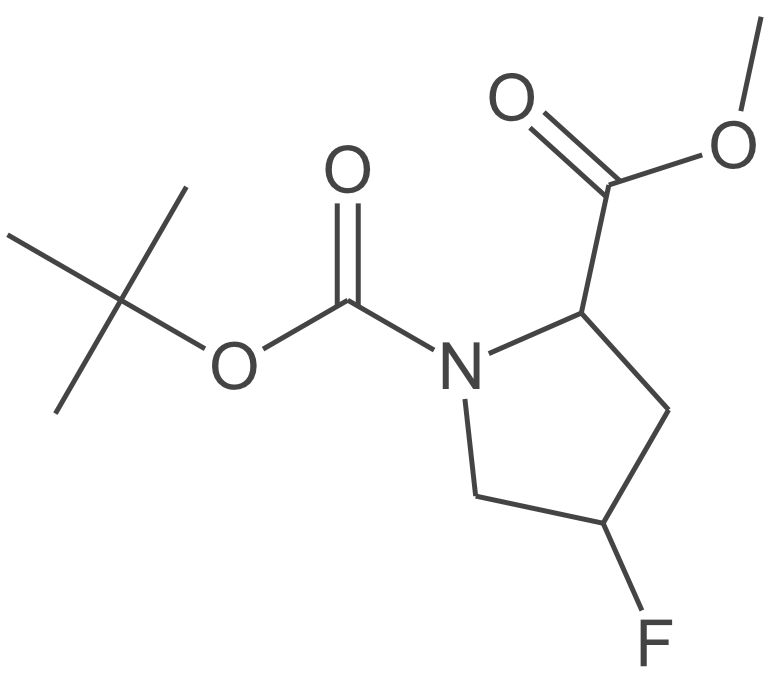 1-叔丁基 2-甲基(2R,4S)-4-氟吡咯烷-1,2-二羧酸酯