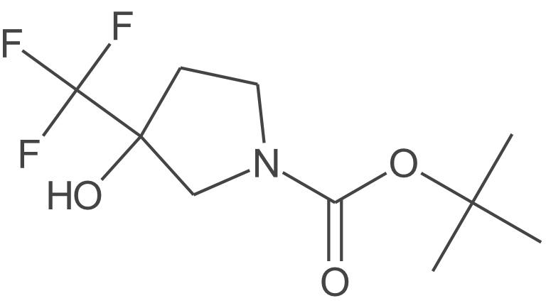 3-羟基-3-(三氟甲基)吡咯烷-1-甲酸叔丁酯