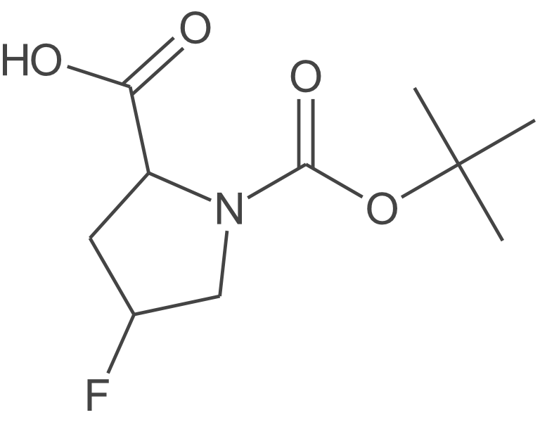 (2R,4S)-1-(叔丁氧基羰基)-4-氟吡咯烷-2-羧酸