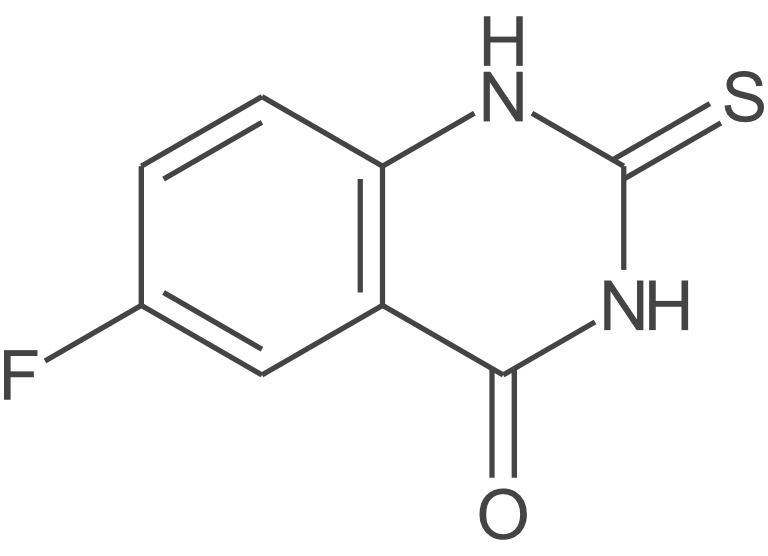 6-氟-2-硫烷基-3,4-二氢喹唑啉-4-酮