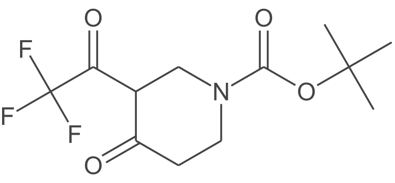 4-氧代-3-(2,2,2-三氟乙烷酰基)哌啶-1-羧酸叔丁酯