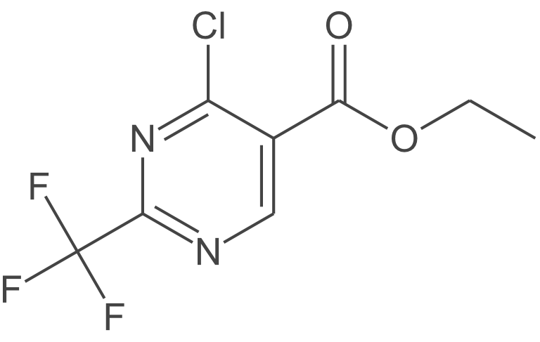 4-氯-2-(三氟甲基)嘧啶-5-羧酸乙酯